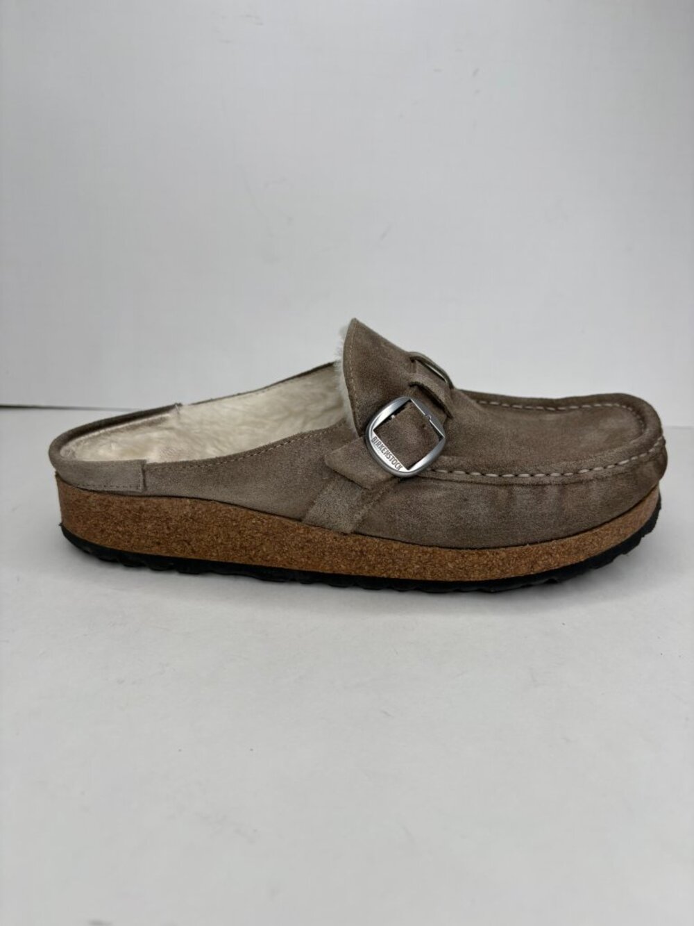 Birkenstock Buckley Shearling Lined Clog – Taupe – EU 40 / US Women’s 9 - Picture 2 of 11